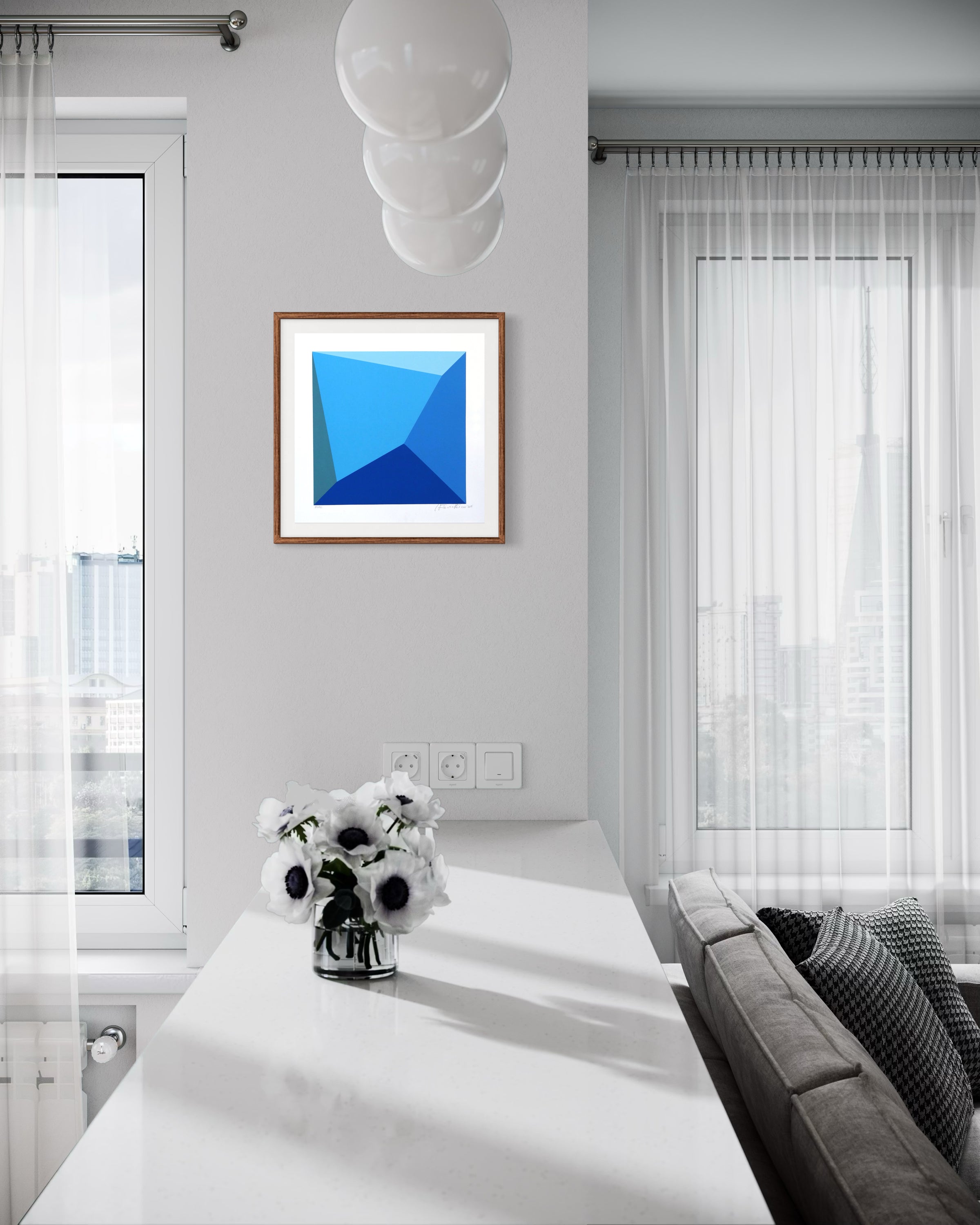 Blue + // Antonio Peticov