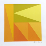 Composição 10 Yellow II & Blue // Antonio Peticov