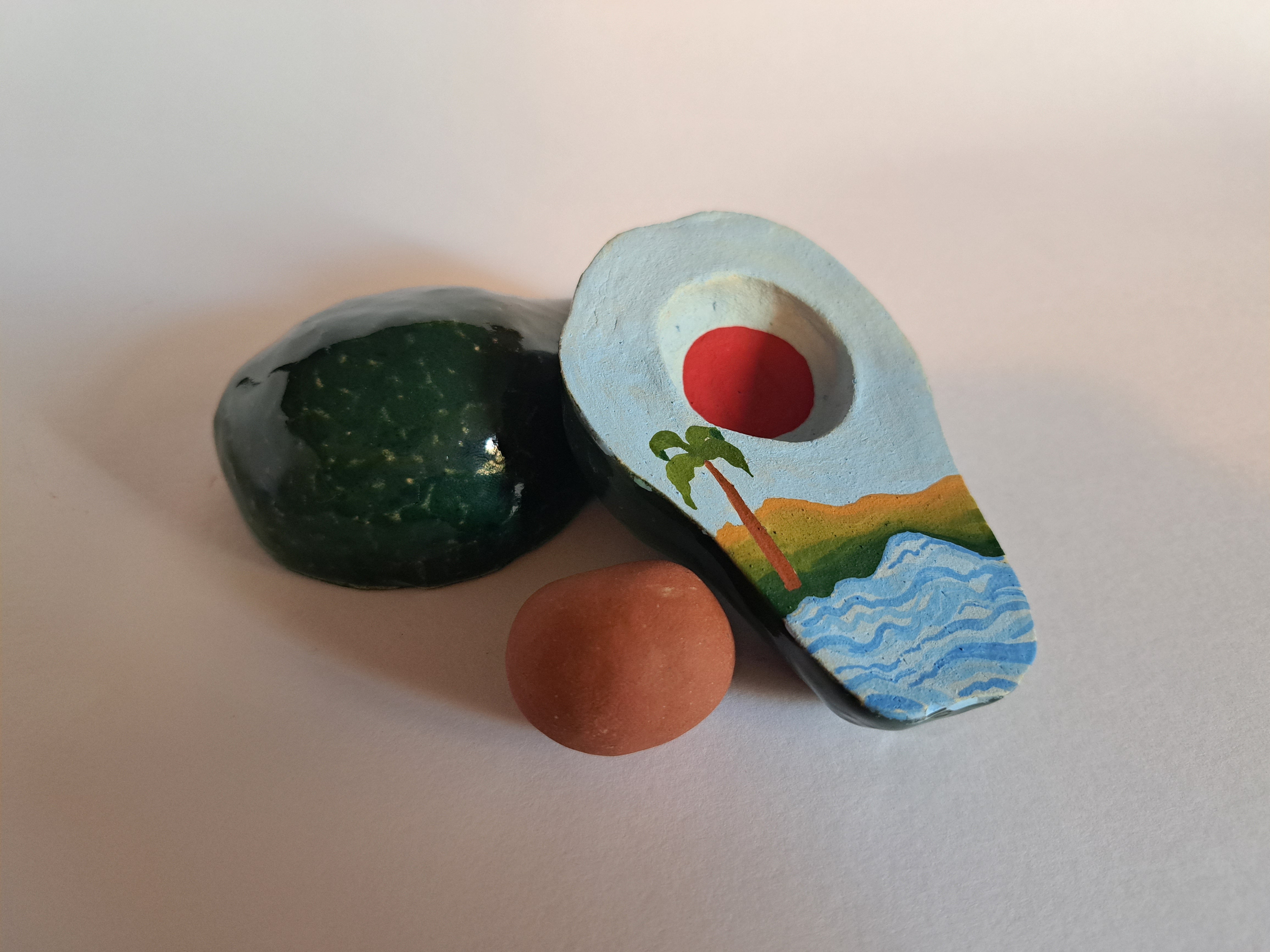 Dentro do abacate // Fernanda Peralta