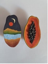 Dentro do mamão I // Fernanda Peralta