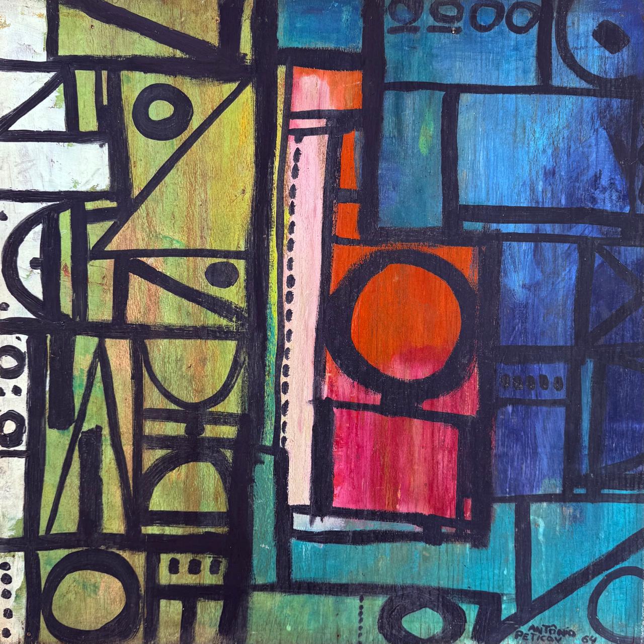 Composição geométrica | Geometric composition // Antonio Peticov