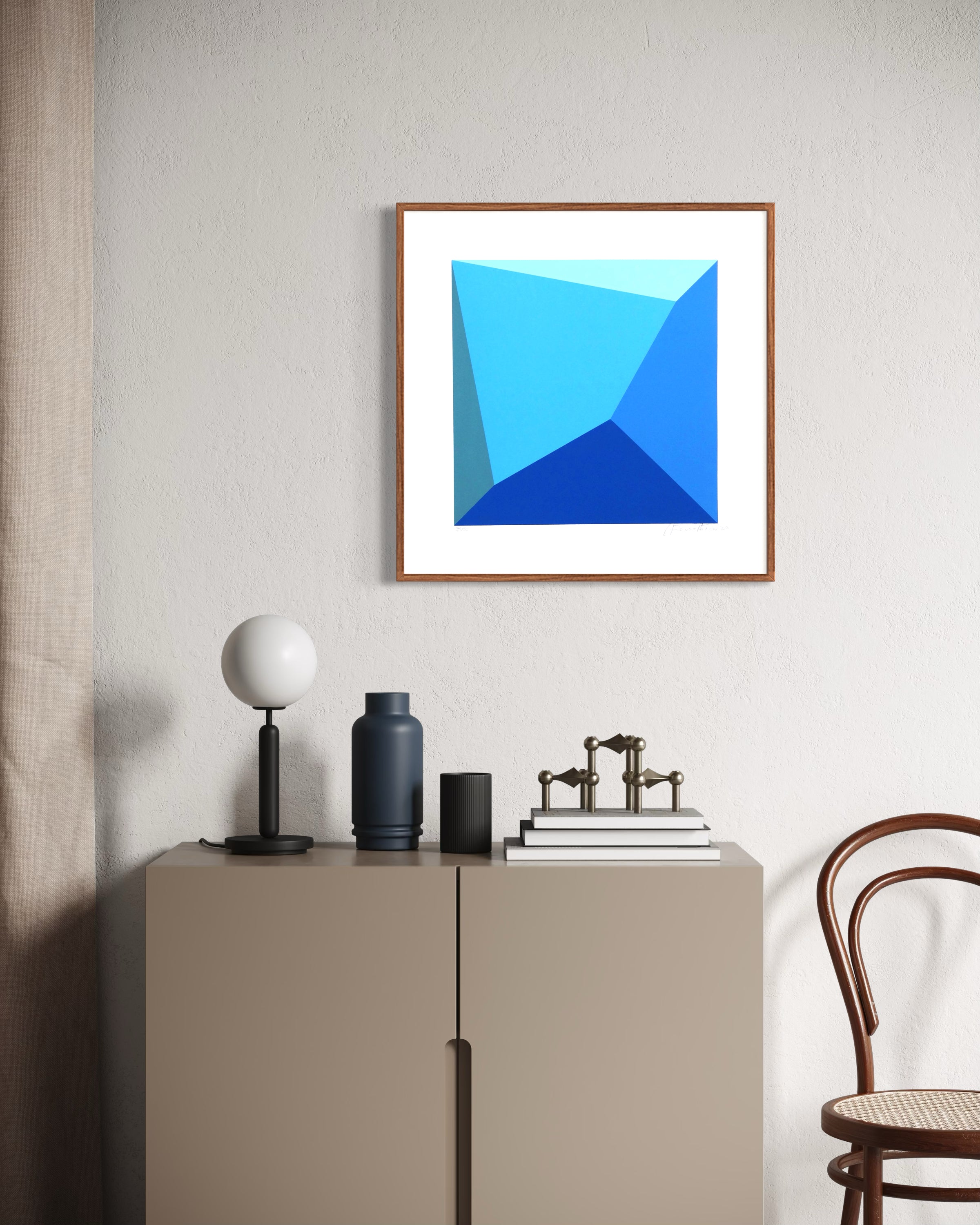 Blue + // Antonio Peticov