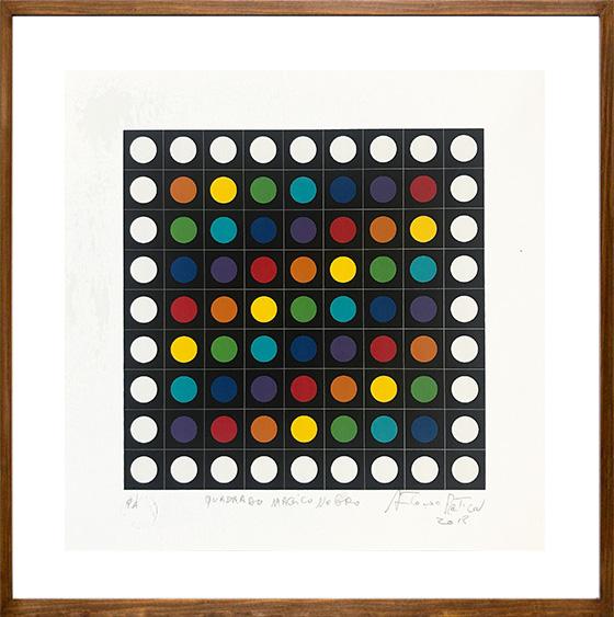 Quadrado Mágico Negro // Antonio Peticov