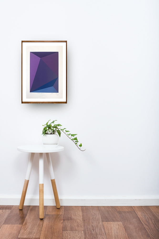 Purple Rain V // Antonio Peticov