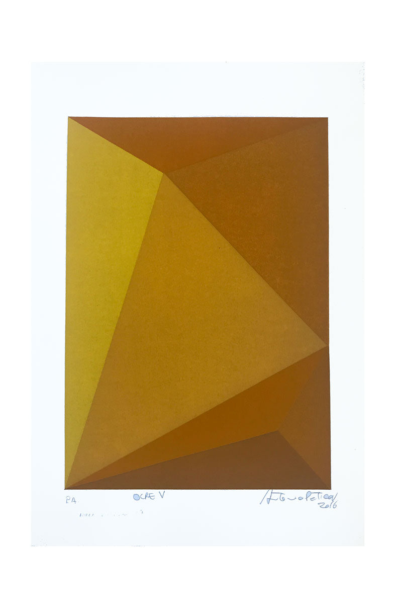 Ocre V // Antonio Peticov