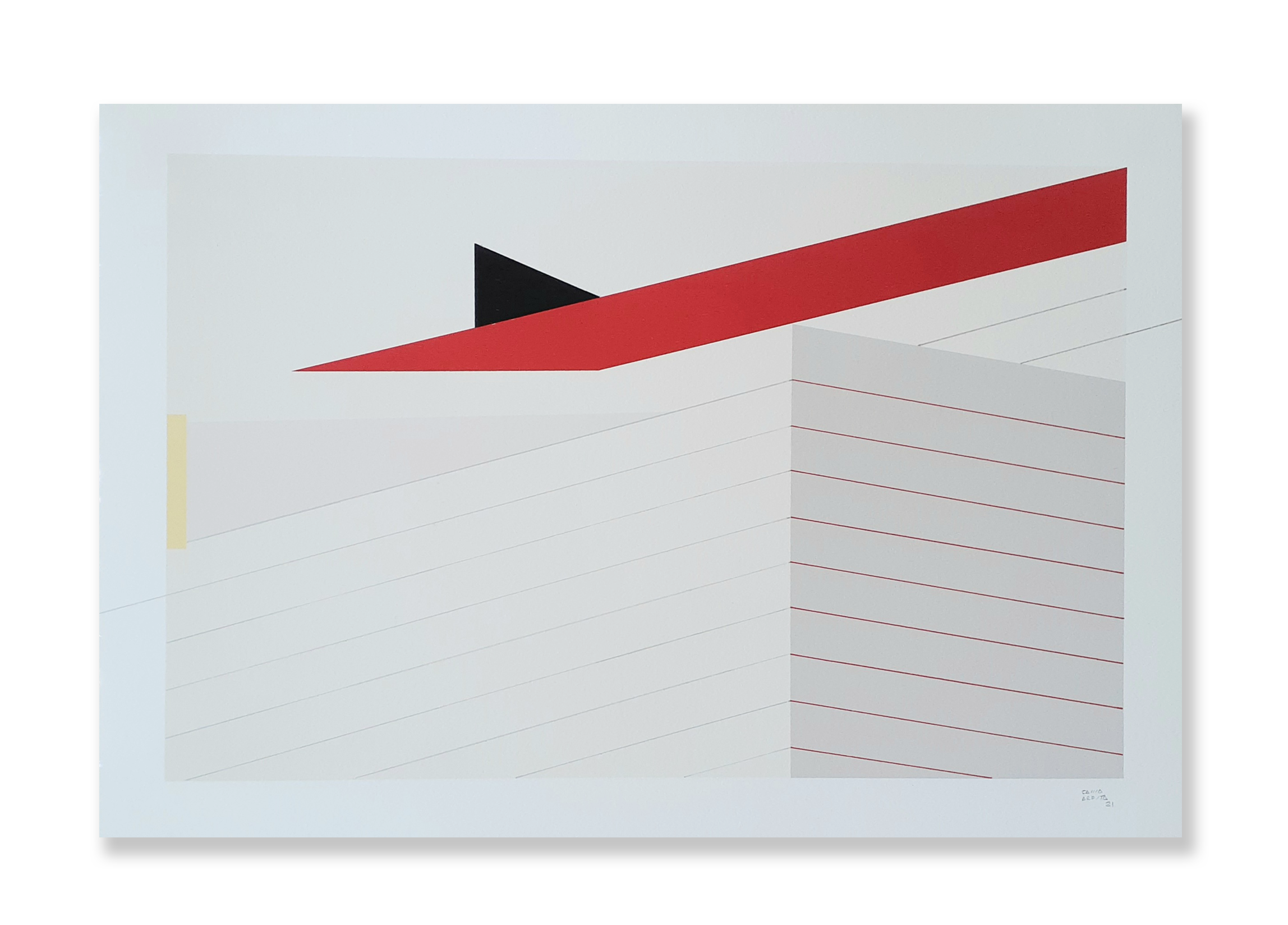 Intervenção sobre serigrafia 1 // Cassia Aresta