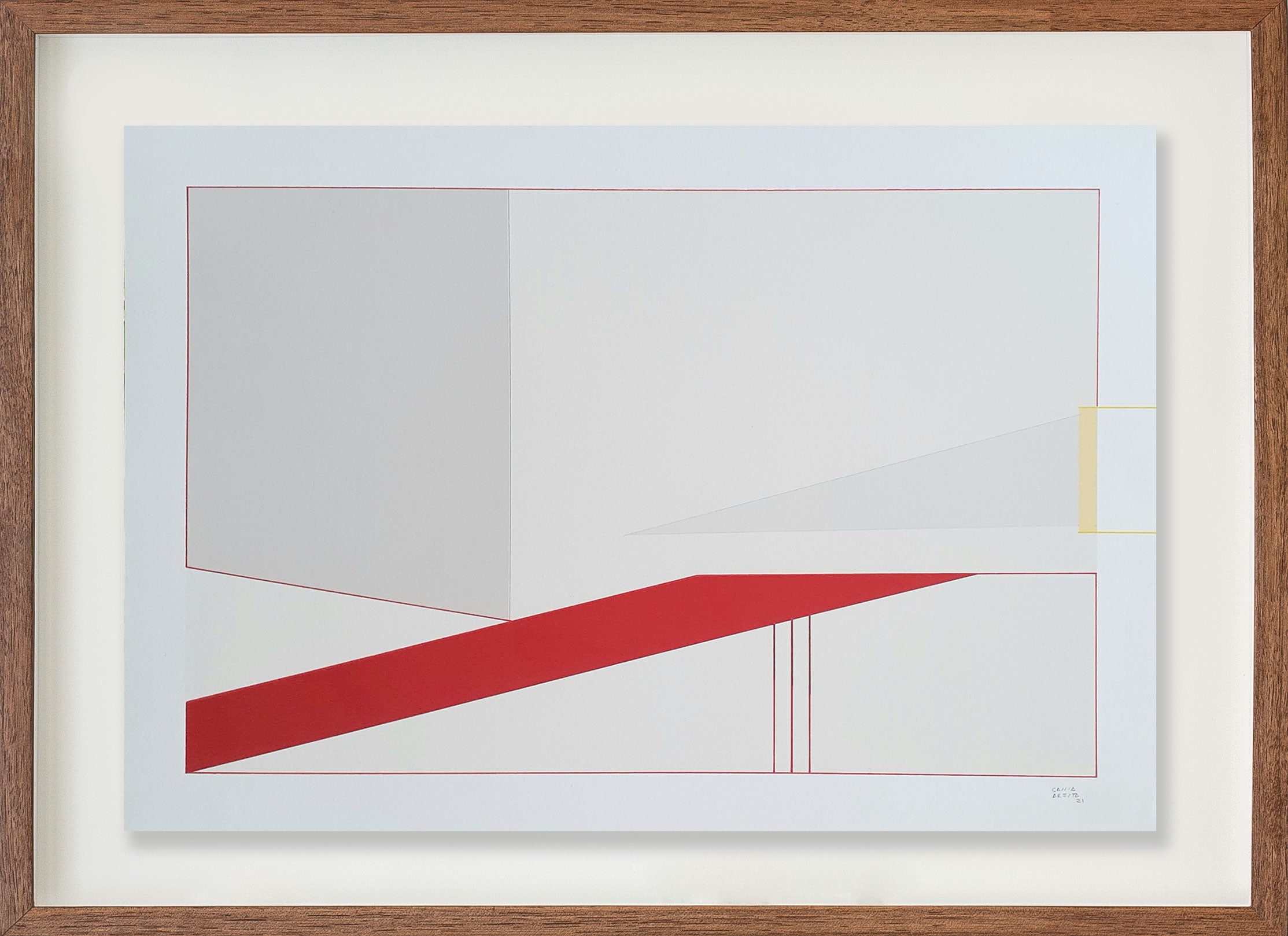 Intervenção sobre serigrafia 2 // Cassia Aresta