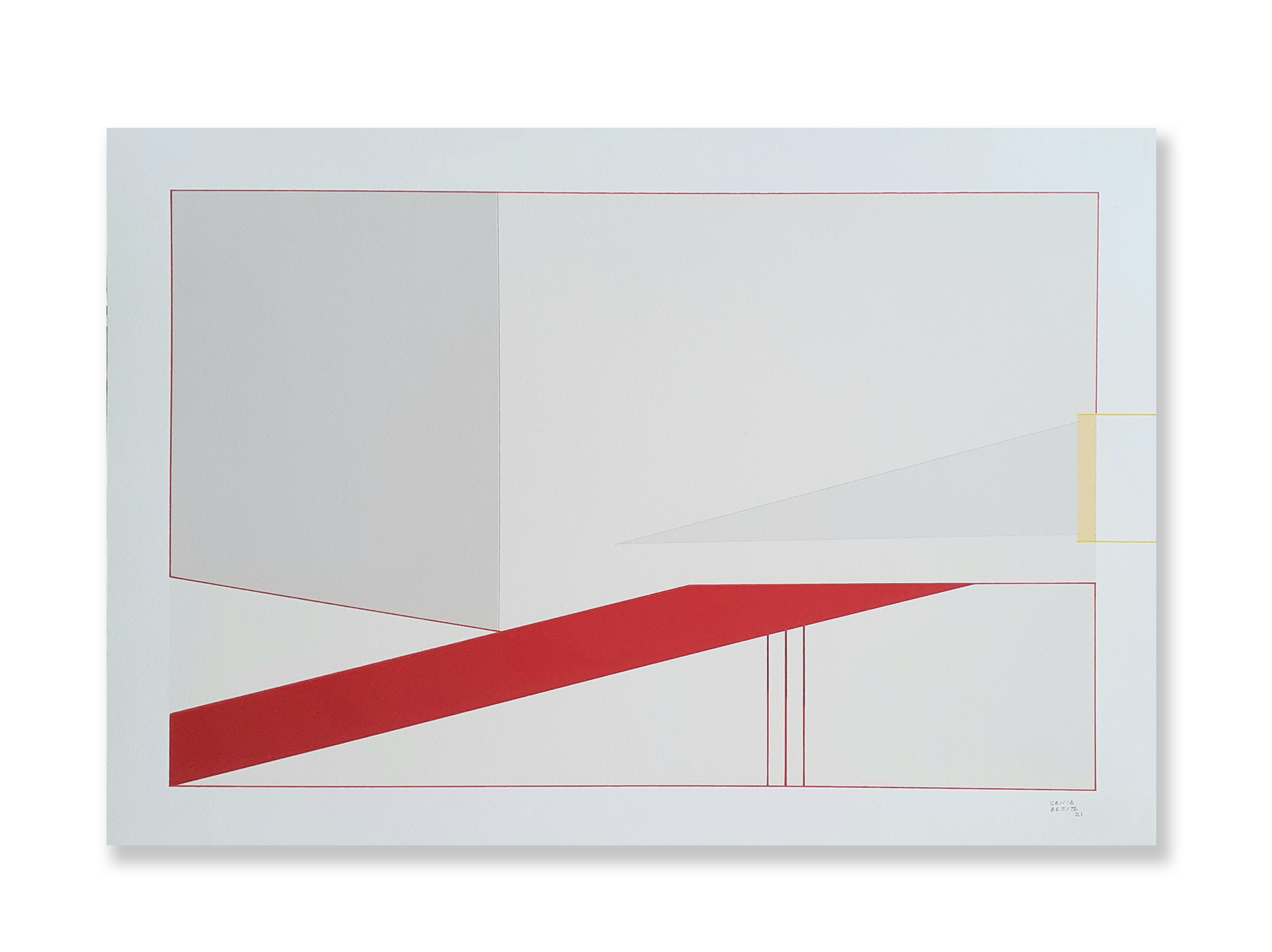 Intervenção sobre serigrafia 2 // Cassia Aresta