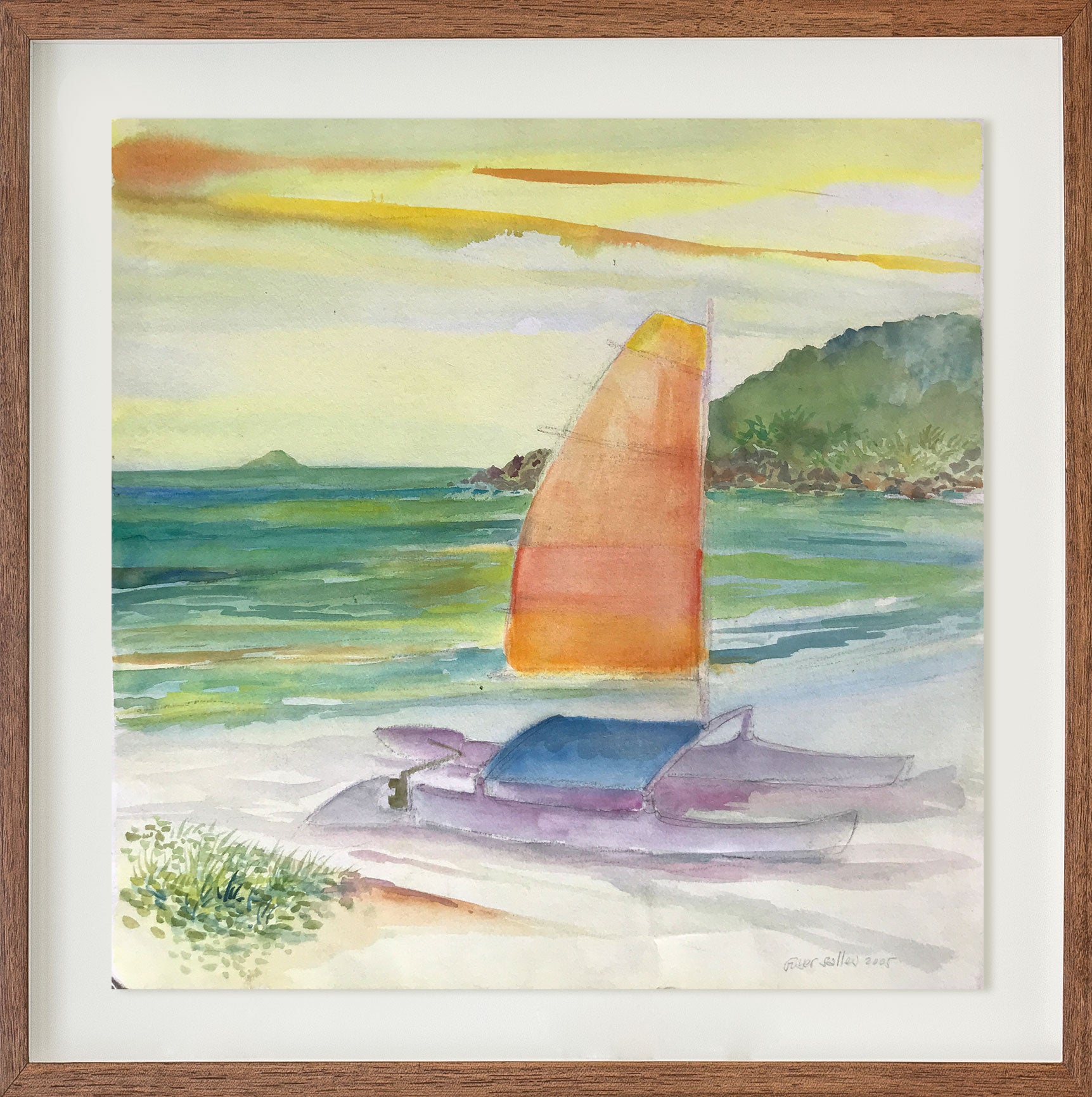 Catamarã na praia // Guyer Salles