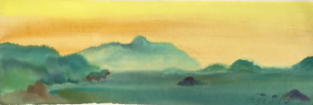 Abstração ao entardecer // Guyer Salles