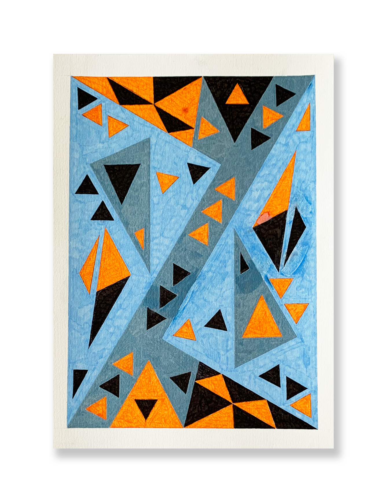 'Interrupções não triangulares', série 'Triângulos' // Iur Seravat Fulam