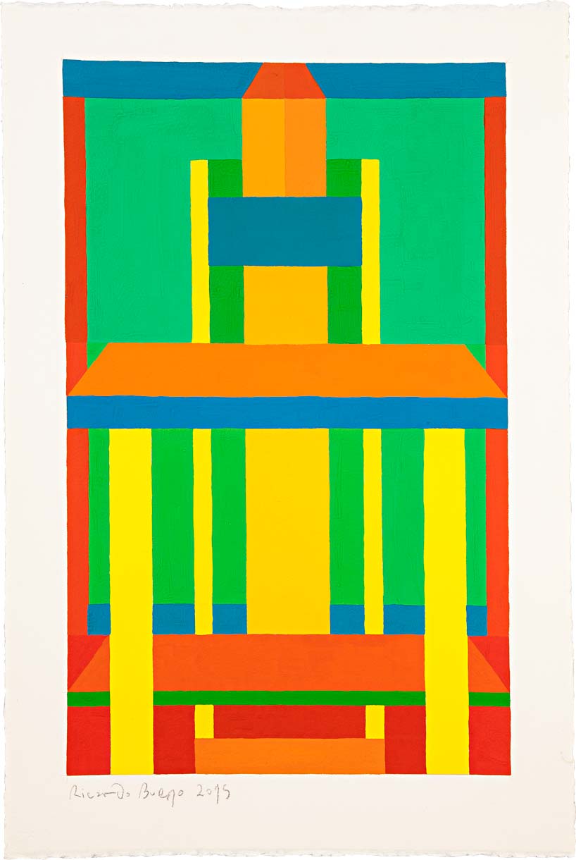 Cavalete e mesa // Ricardo Bueno