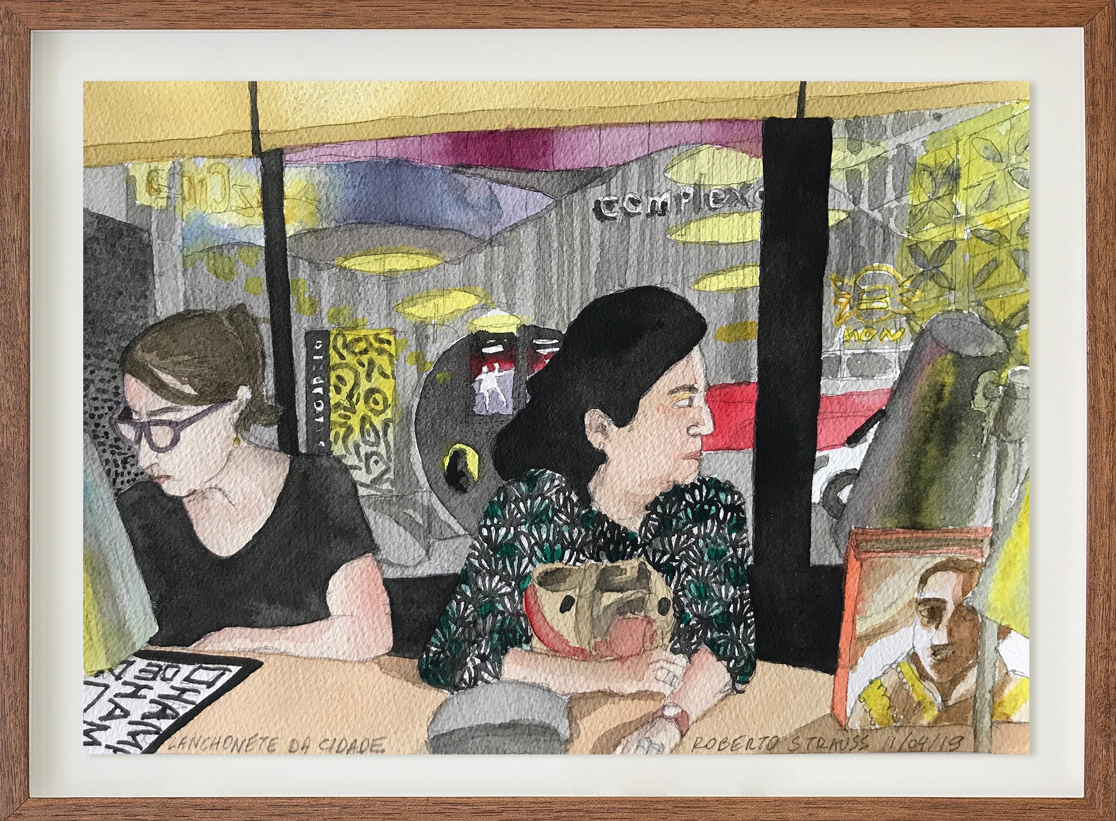 Lanchonete da cidade // Roberto Strauss