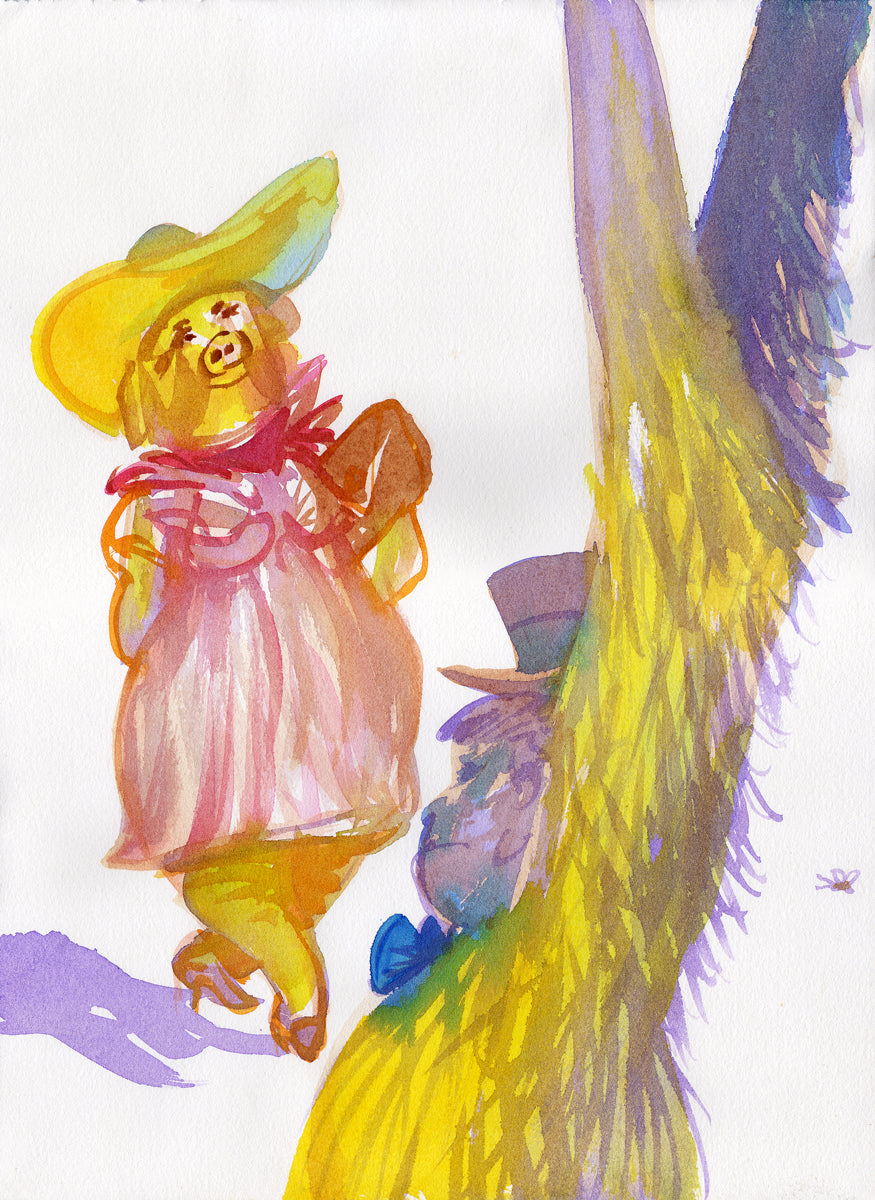 Série 'Anúncios amorosos dos bichos' // Rubens Matuck